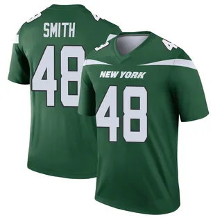 Aaron Smith New York Jets Youth Legend Player Nike Jersey - Gotham Green