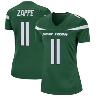 Bailey Zappe New York Jets Women's Game Nike Jersey - Gotham Green