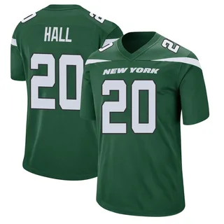 Breece Hall New York Jets Men's Game Jersey - Gotham Green