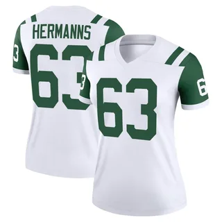 Grant Hermanns New York Jets Women's Legend Classic Alternate Nike Jersey - White