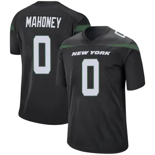 Jaylen Mahoney New York Jets Youth Game Nike Jersey - Stealth Black