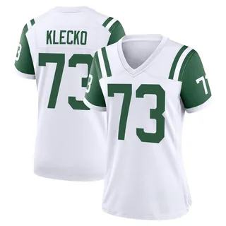 Joe Klecko New York Jets Women's Game Classic Alternate Nike Jersey - White