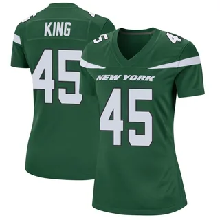 Kobe King New York Jets Women's Game Nike Jersey - Gotham Green