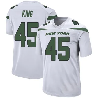 Kobe King New York Jets Youth Game Nike Jersey - Spotlight White