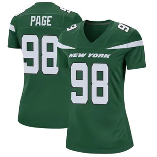 Payton Page New York Jets Women's Game Nike Jersey - Gotham Green