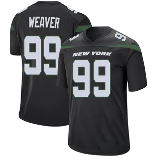 Rashad Weaver New York Jets Youth Game Nike Jersey - Stealth Black