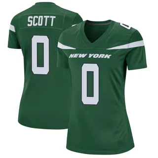 Sam Scott New York Jets Women's Game Nike Jersey - Gotham Green