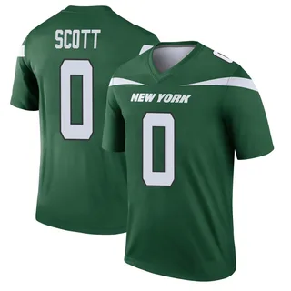 Sam Scott New York Jets Youth Legend Player Nike Jersey - Gotham Green