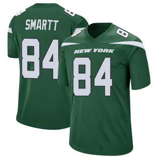 Stone Smartt New York Jets Men's Game Nike Jersey - Gotham Green