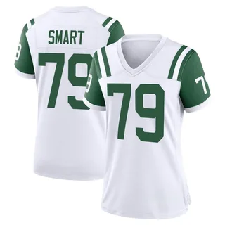 Tanzel Smart New York Jets Women's Game Classic Alternate Nike Jersey - White