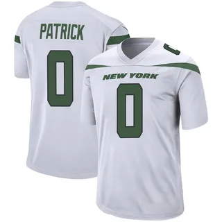 Tim Patrick New York Jets Men's Game Nike Jersey - Spotlight White