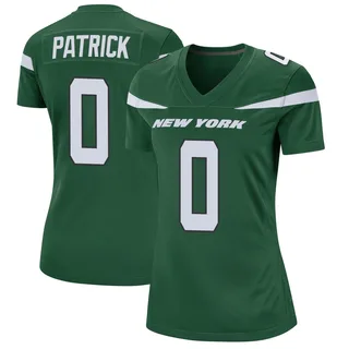 Tim Patrick New York Jets Women's Game Nike Jersey - Gotham Green