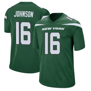 Tyler Johnson New York Jets Men's Game Nike Jersey - Gotham Green