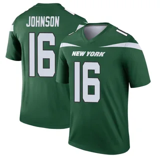 Tyler Johnson New York Jets Men's Legend Player Nike Jersey - Gotham Green