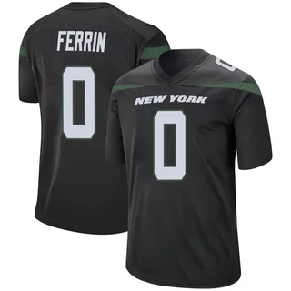 Will Ferrin New York Jets Men's Game Nike Jersey - Stealth Black