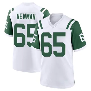 Xavier Newman New York Jets Men's Game Classic Alternate Nike Jersey - White