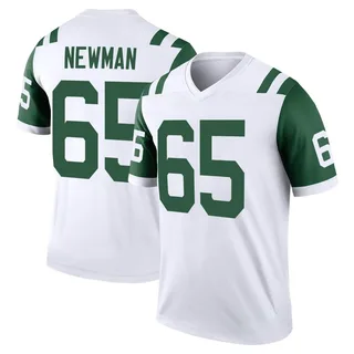 Xavier Newman New York Jets Men's Legend Classic Alternate Nike Jersey - White