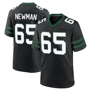 Xavier Newman New York Jets Youth Game Legacy Alternate Nike Jersey - Black